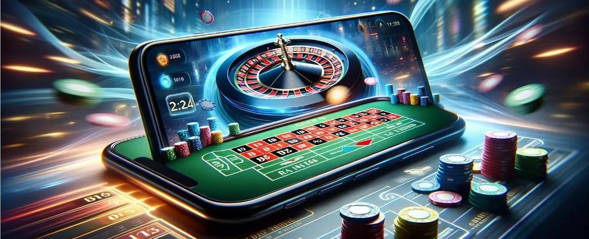 JiliPark Poker Main Image - A vibrant poker table with cards and chips